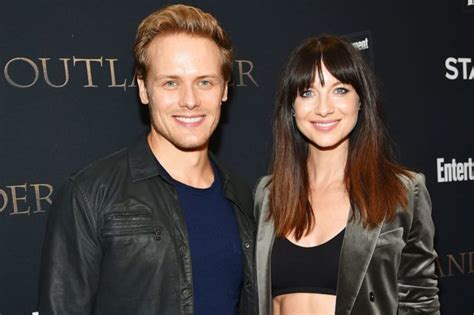 wedding sam heughan wife|Outlander star weds in stunning ceremony as Sam。